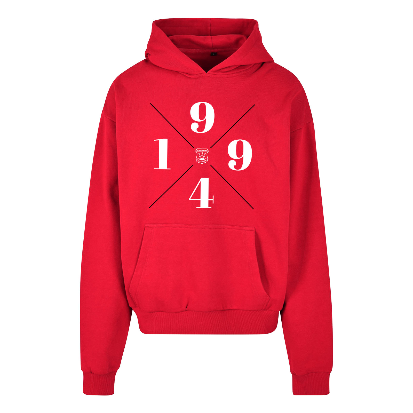 Sportfreunde Oversize Hoodie "Cross"