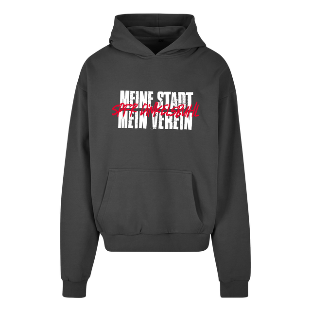 Sportfreunde Oversize Hoodie "Meine Stadt"
