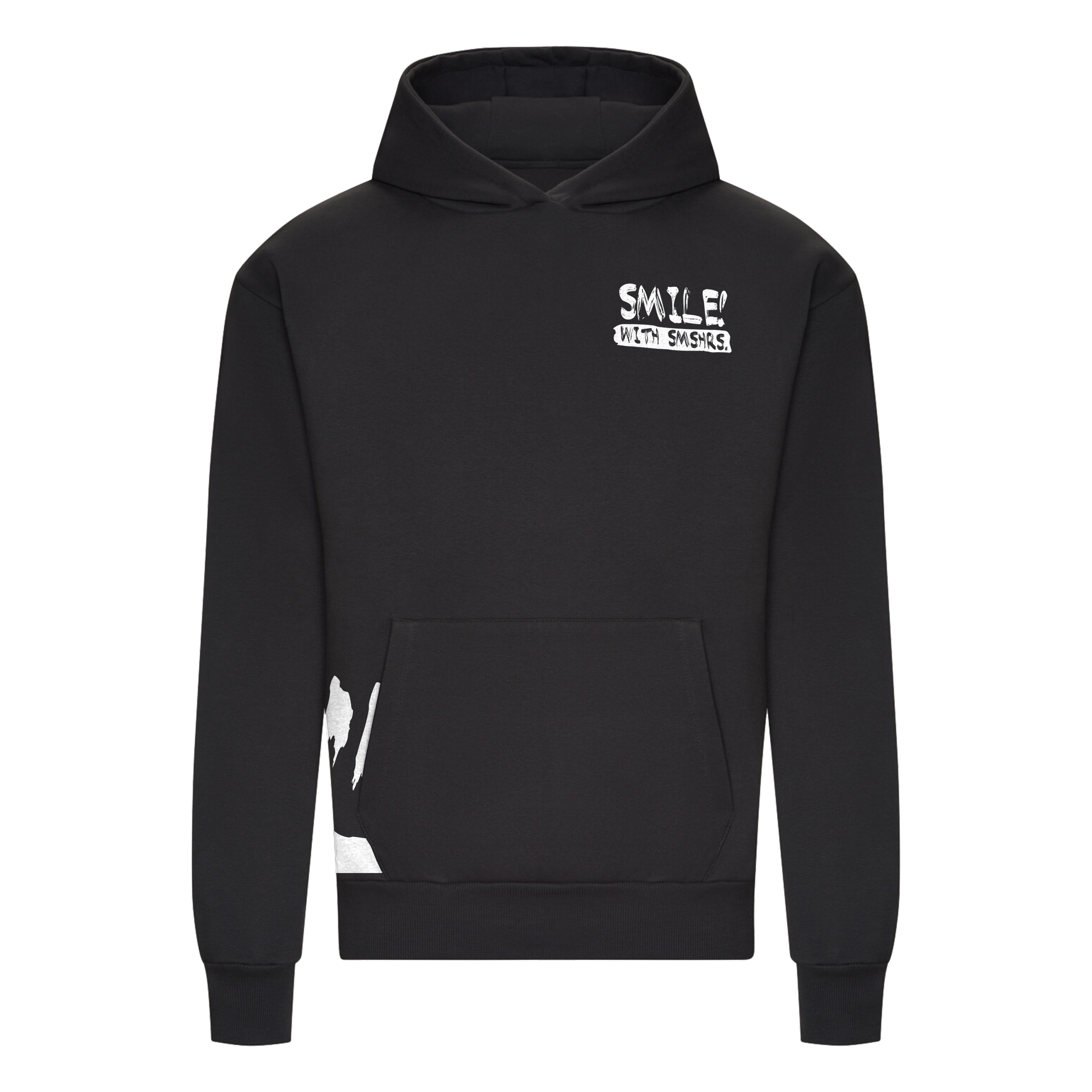 Smshrs Oversize Hoodie "Smile!"
