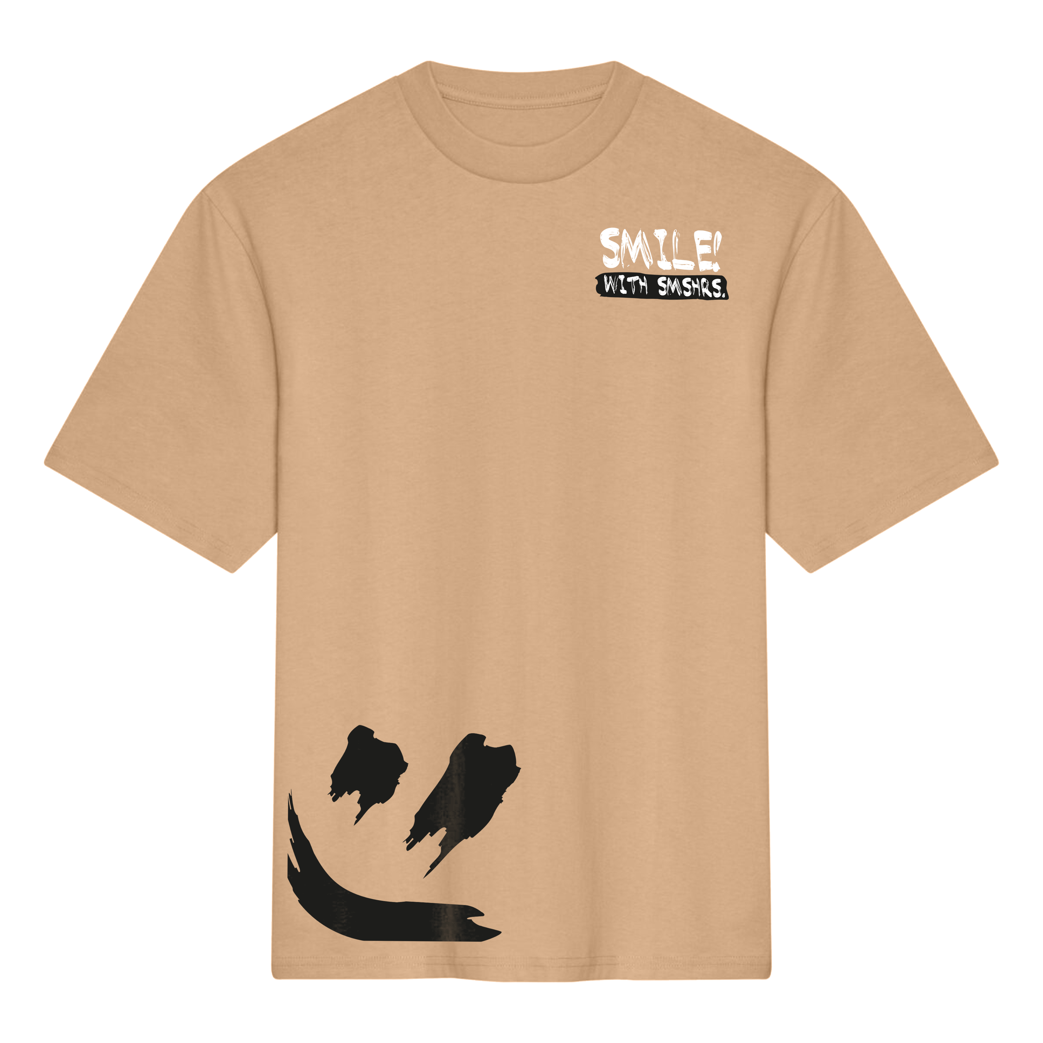 Smshrs Oversize T-Shirt "Smile!"