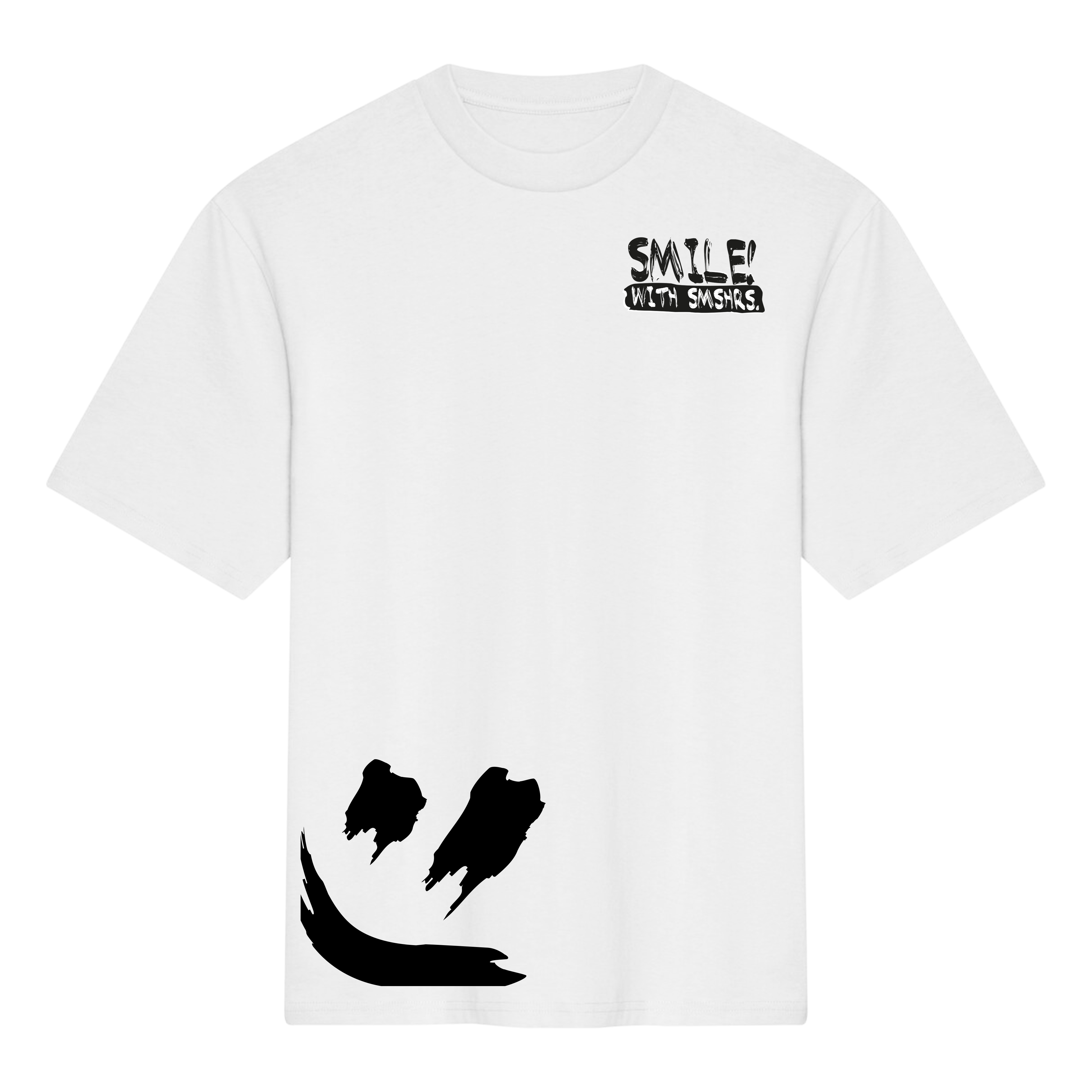 Smshrs Oversize T-Shirt "Smile!"