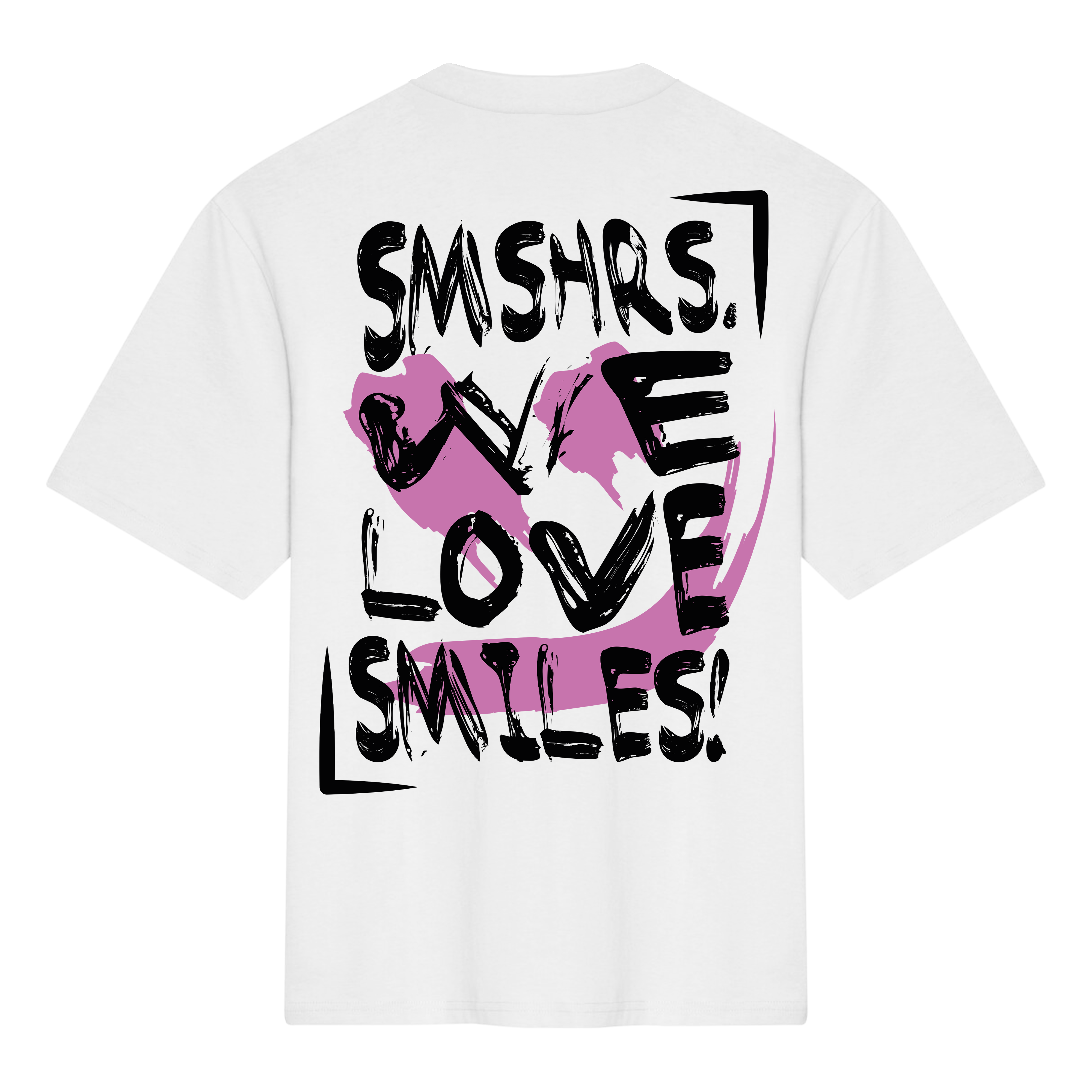 Smshrs Oversize T-Shirt "Smile!"