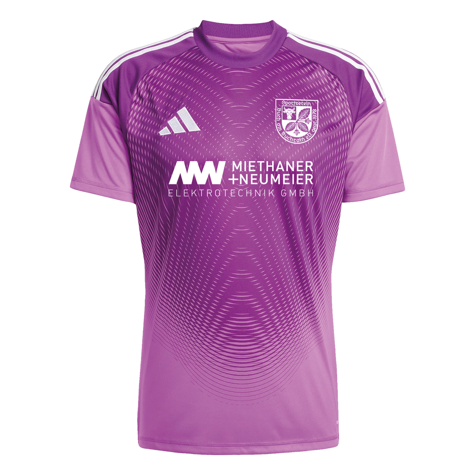 SV Buch am Buchrain Adidas Torwarttrikot lila