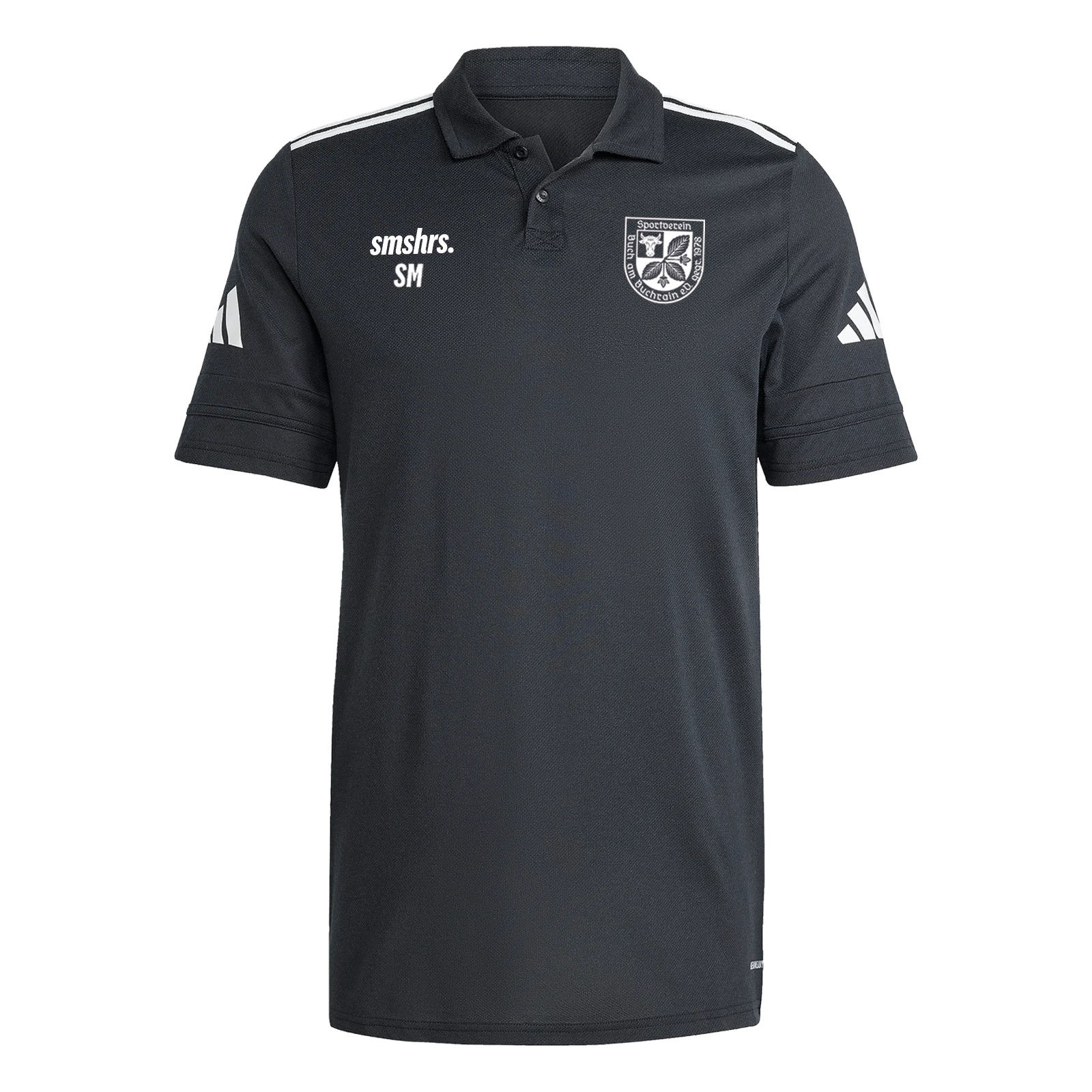 SV Buch am Buchrain Adidas Poloshirt schwarz