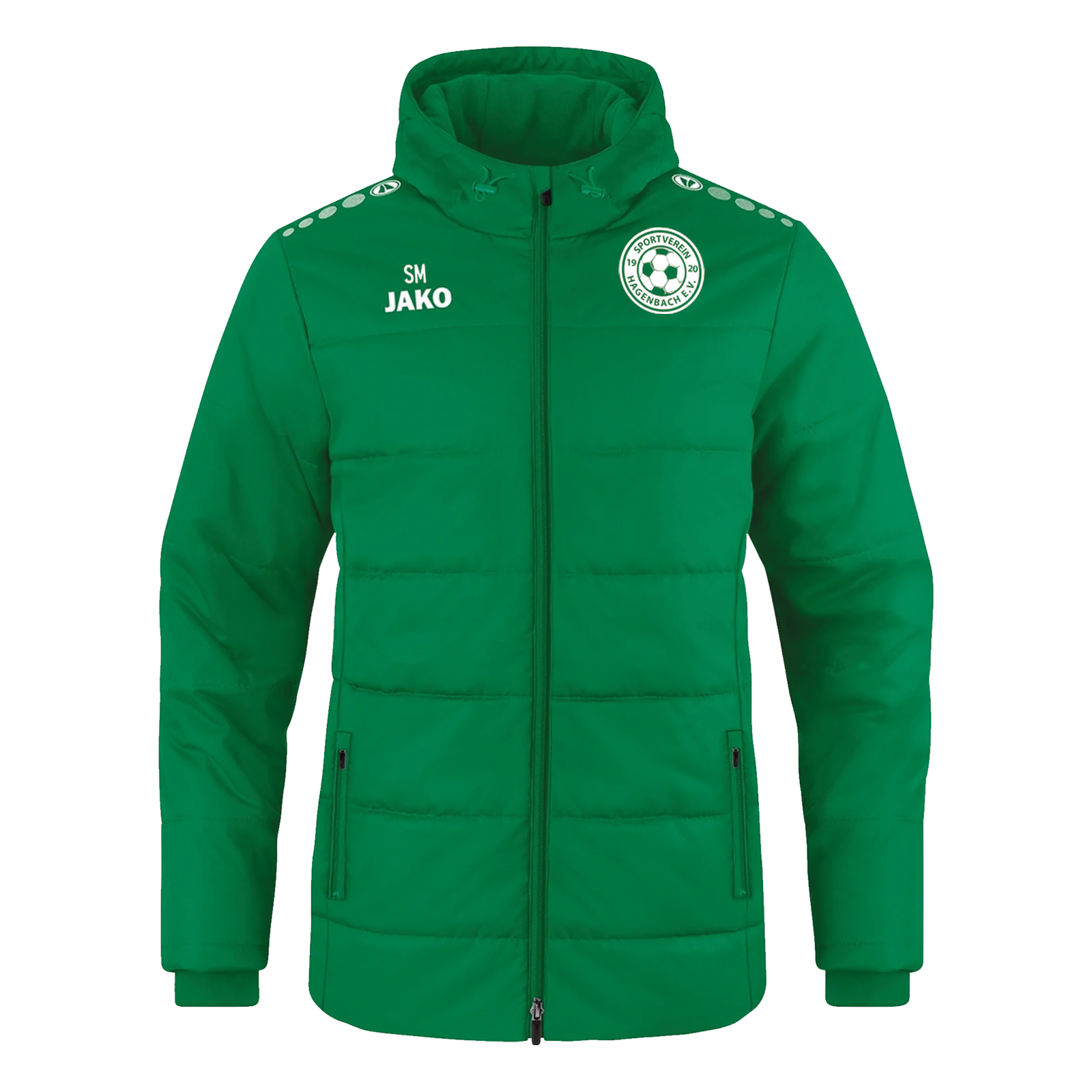 SV Hagenbach Coachjacke Team mit Kapuze