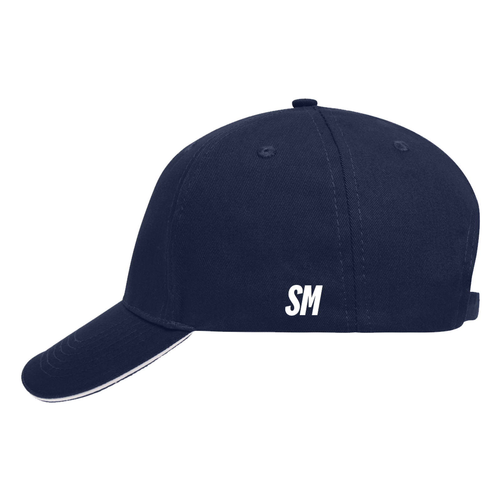 TGV E. Beilstein 5 Panel Cap "Navy-weiß"