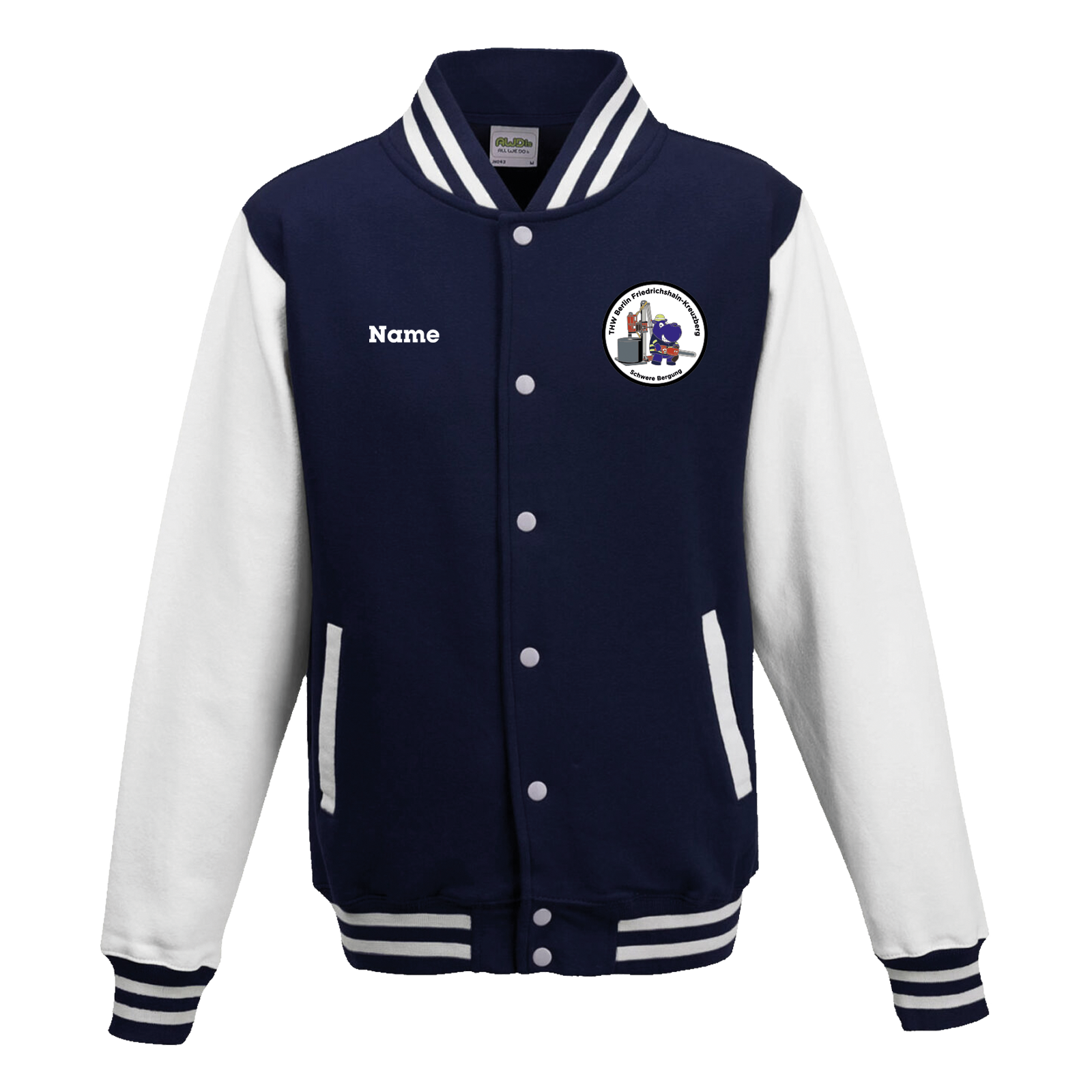 THW Berlin Friedrichshain-Kreuzberg Collegjacke