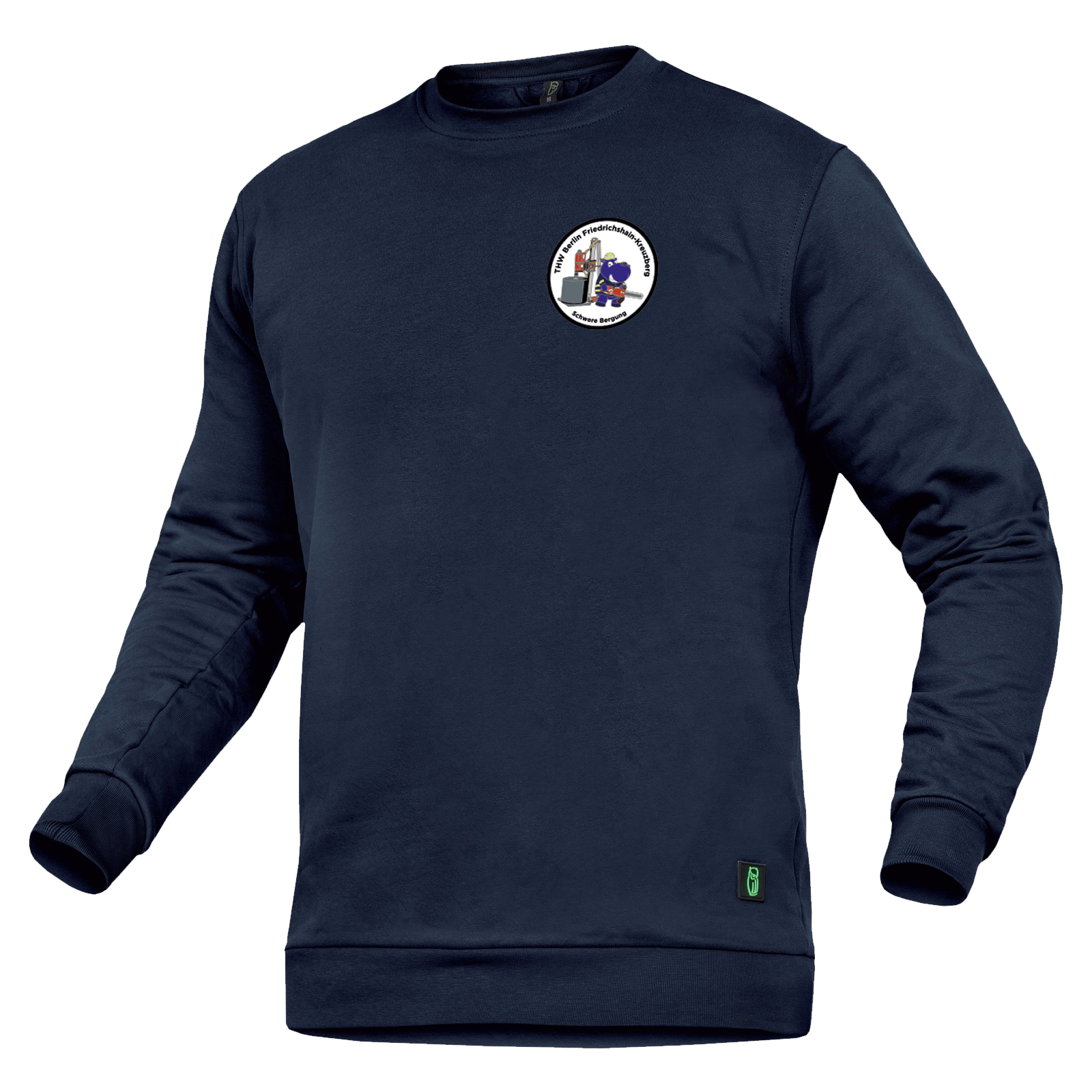 THW Berlin Friedrichshain-Kreuzberg Rundhals Sweater Leibwächter