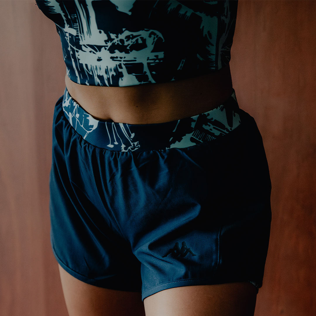 Short Igbax Pro Blau Damen - Bild 3
