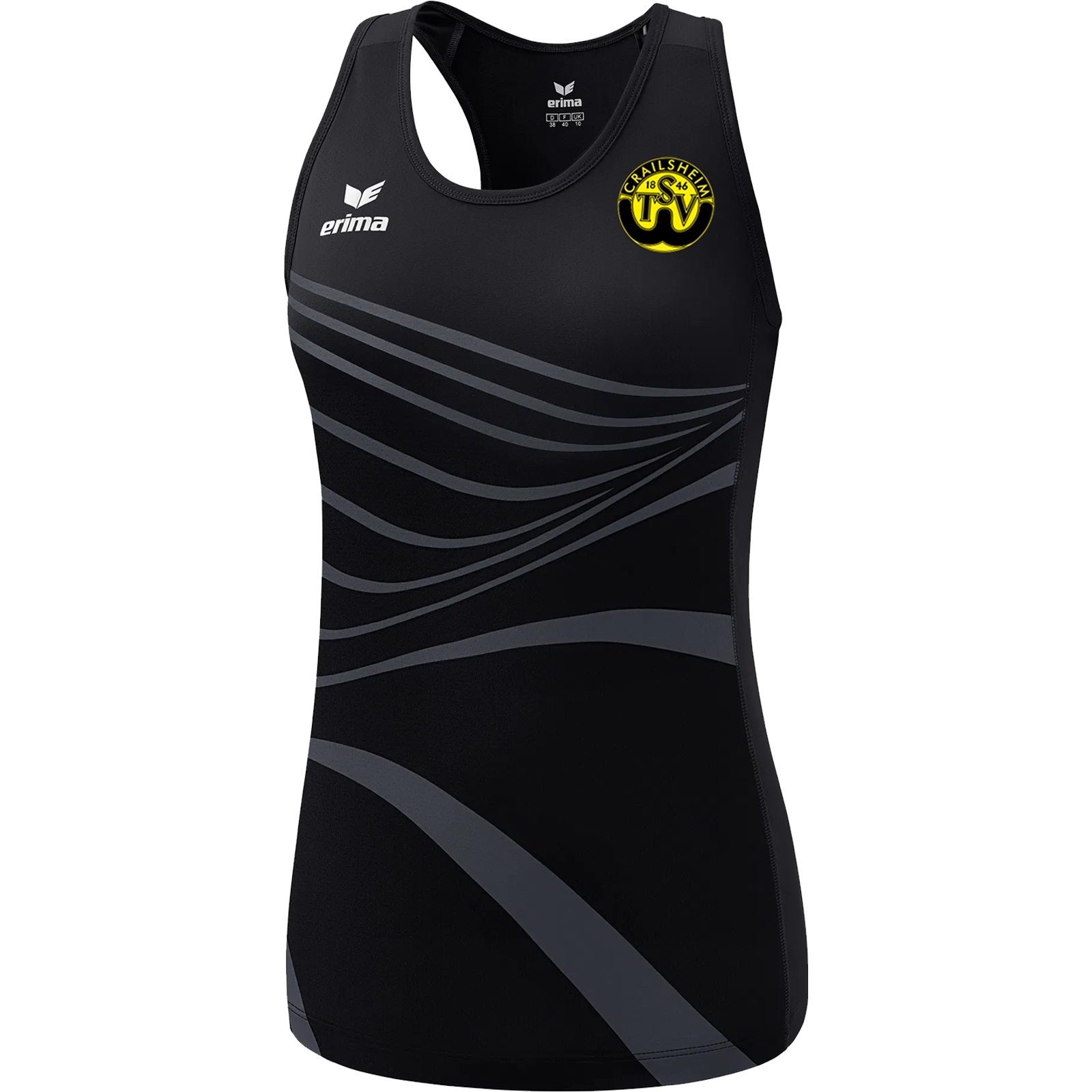 Wettkampf Racing Singlet Leichtathletik Crailsheim Damen