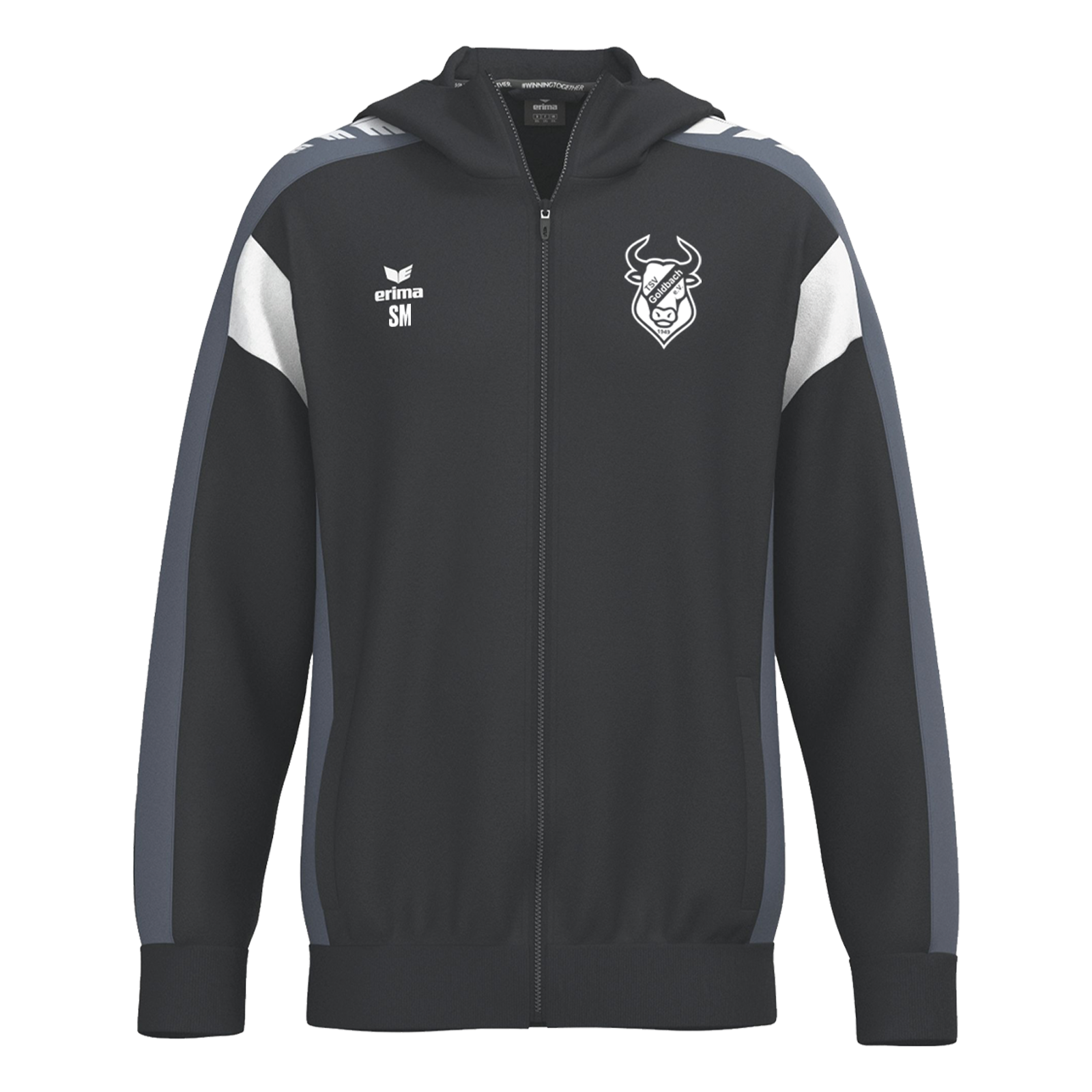 TSV Goldbach Trainingsjacke mit Kapuze "Stier"