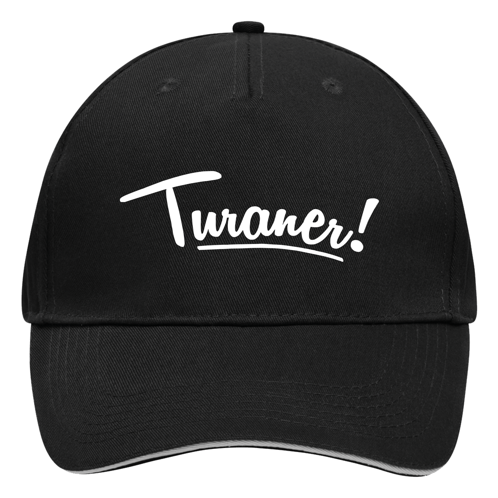 TURA Untermünkheim 5 Panel Cap "Black-White TURANER"