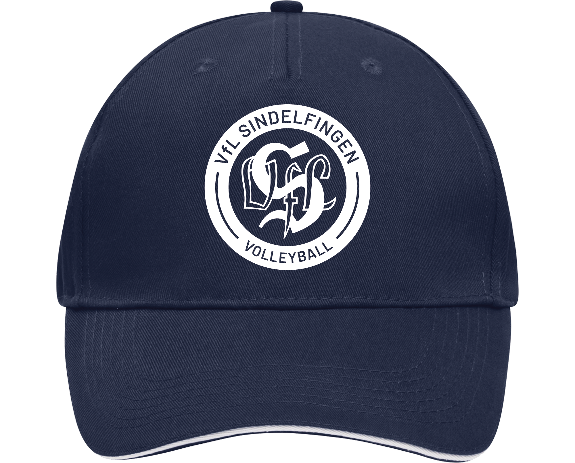 VfL Sindelfingen 5 Panel Cap "Navy-weiß"